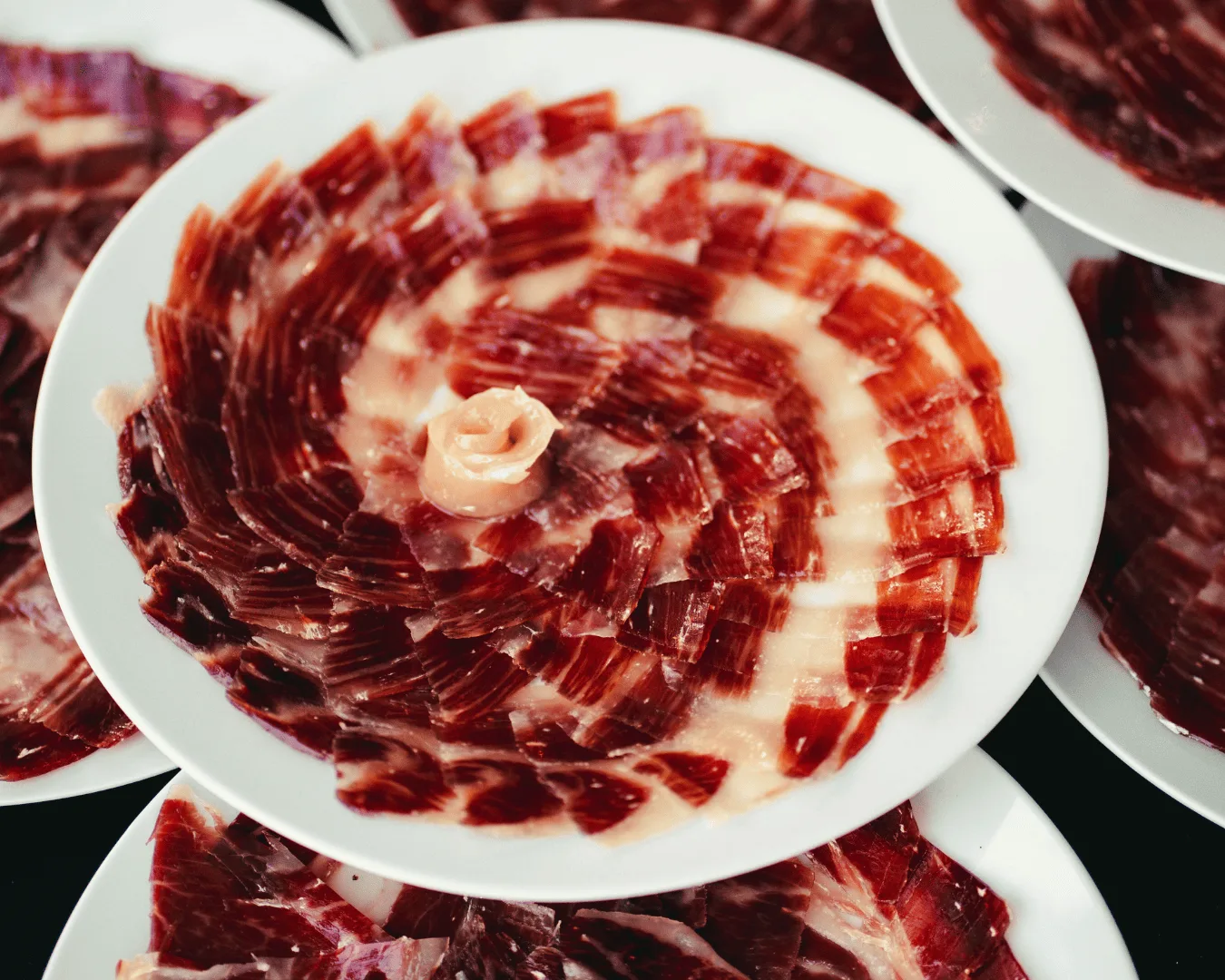 Fotografía gastronómica de jamón ibérico
