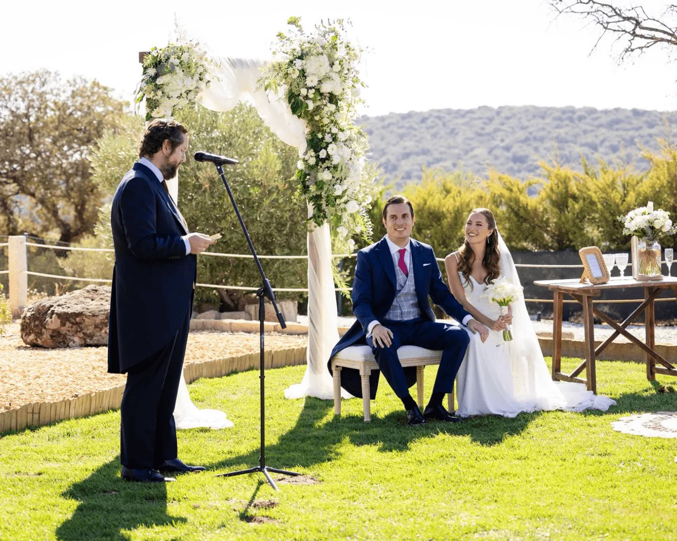 Contenido UGC de boda real — celebración